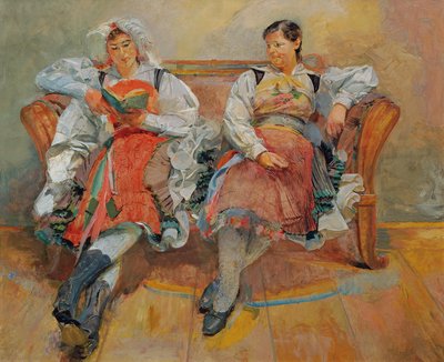 Women from Gailtal by Franz Wiegele