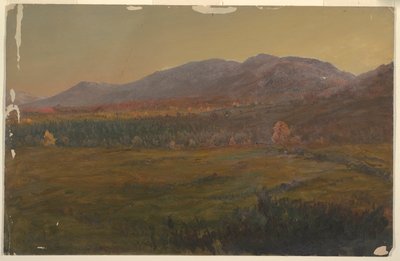 Autumn Landscape, Hudson, New York by Frederic Edwin Church