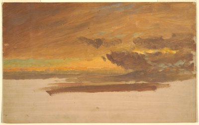 Cloud Study by Frederic Edwin Church