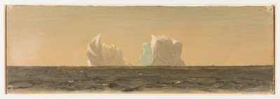 Floating Icebergs by Frederic Edwin Church