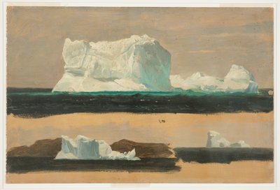 Icebergs, Twillingate by Frederic Edwin Church