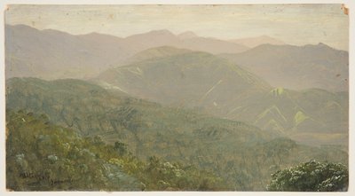 Mountain Landscape, Jamaica by Frederic Edwin Church