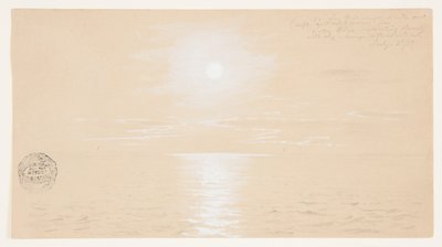 Seascapes, Newfoundland, July 6, 1859 by Frederic Edwin Church