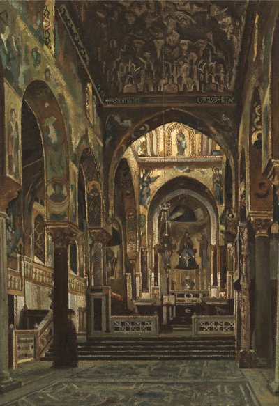 Cappella Palatina, Palermo by Frederic Leighton