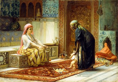 The First Steps by Frederick Arthur Bridgman