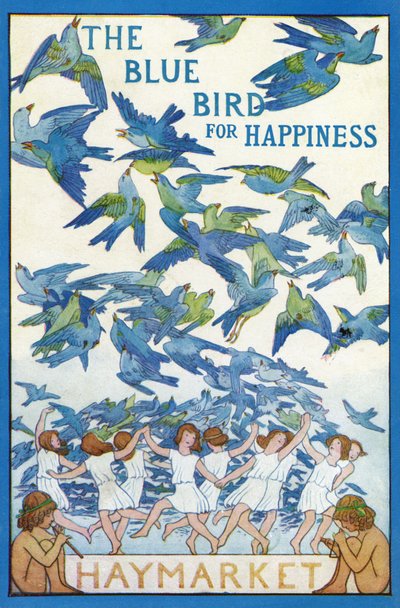 The Blue Bird for Happiness by Frederick Cayley Robinson