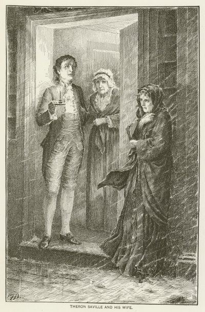 Theron Saville and His Wife by Frederick Dielman