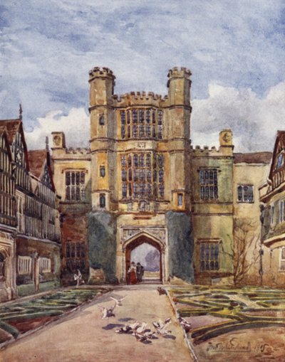 Coughton Court by Frederick William Newton Whitehead