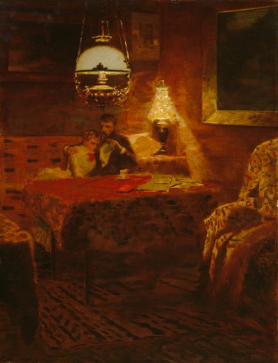 Interior from Paris by Fredrik Kolstoe