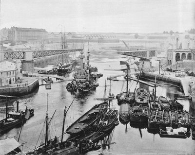 Brest - The Swing Bridge by French Photographer