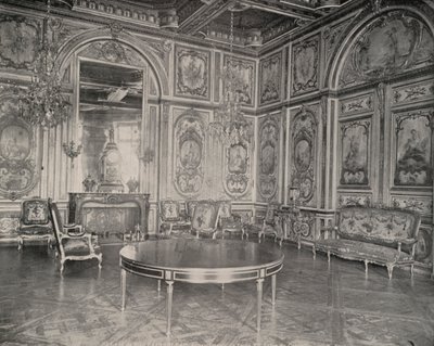 Counsel Room, Palace of Fontainebleau by French Photographer