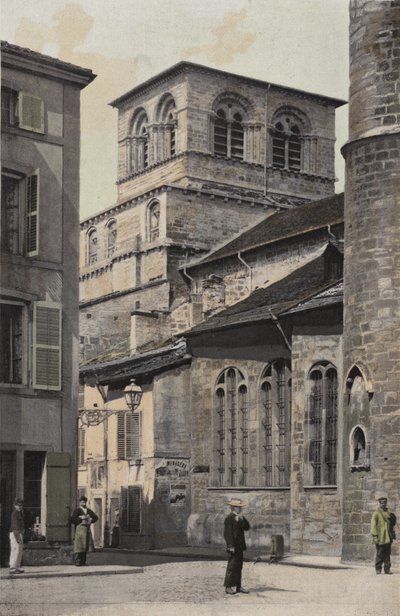 Epinal, Church of Saint-Maurice, South View by French Photographer