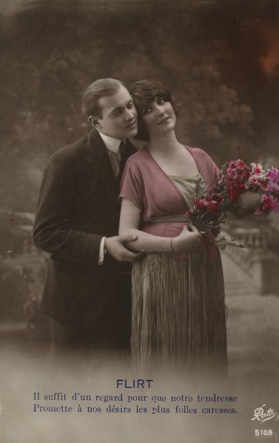 Flirting Couple by French Photographer