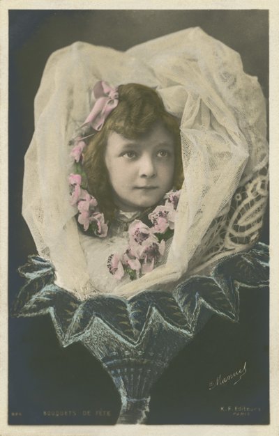 Girl in a Flower by French Photographer