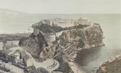 Monaco, General View of the Principality by French Photographer