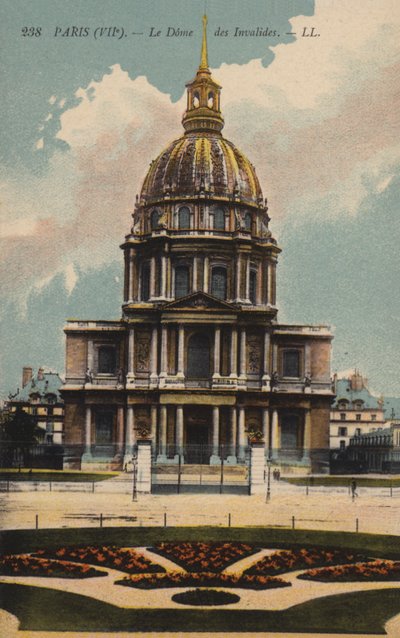 Paris, The Dome of the Invalides by French Photographer