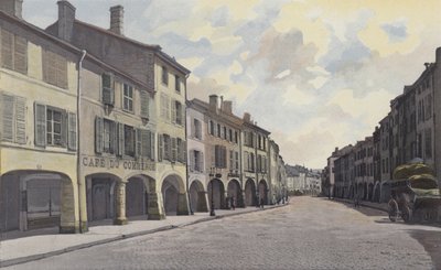 Remiremont, The Main Street by French Photographer