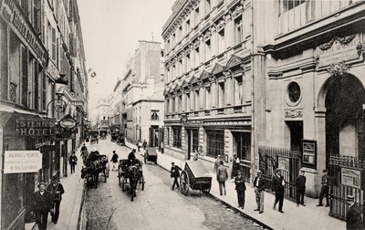 Rue de Provence, Paris (b/w photo) by French Photographer