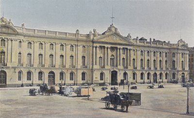 Toulouse, Capitole, Main Facade on the Square by French Photographer