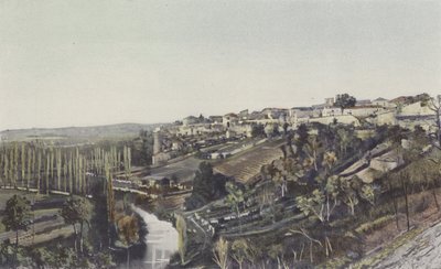 Valence-sur-Baise, General View by French Photographer