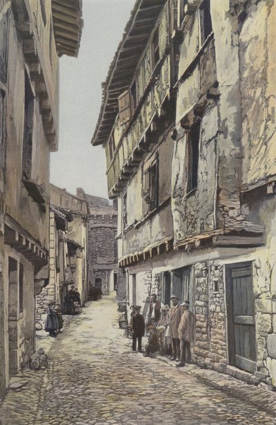 Varen, An Old Street by French Photographer