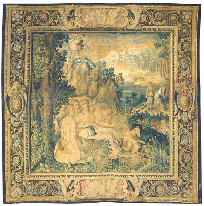 A Paris Mythological Tapestry by French School