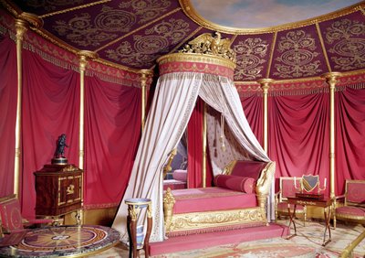 Bedroom of Empress Josephine by French School