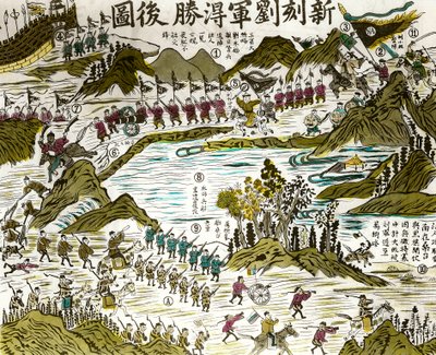 Capture of the town of Son Tay by French School