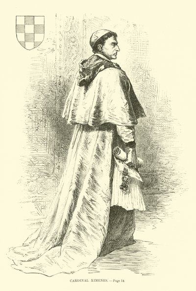 Cardinal Ximenes by French School