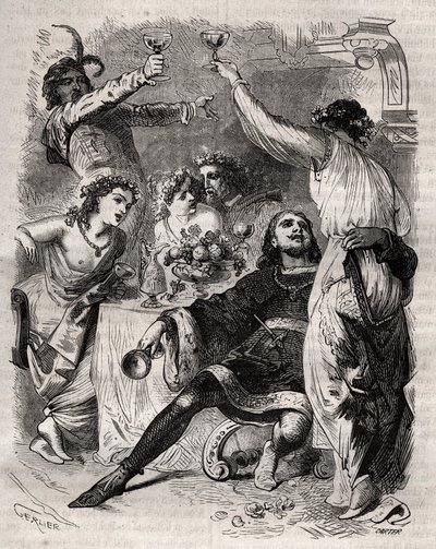 Case of the Tower of Nesle by French School