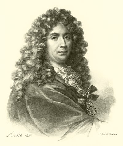 Portrait of Charles Le Brun (engraving) by French School