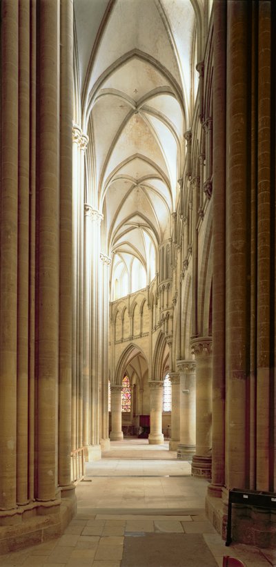 Choir and ambulatory, from the south-east by French School