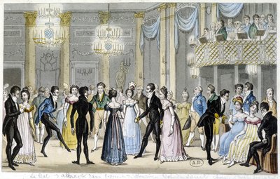 Company ball, early 19th century by French School