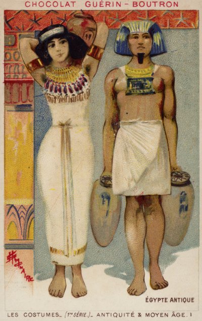 Costumes of Ancient Egypt by French School