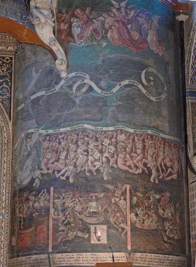 Part of the Last Judgement by French School
