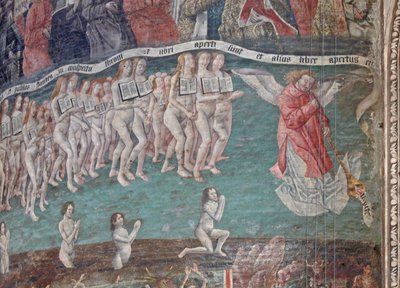 Part of the Last Judgement by French School