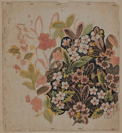 Design Drawing, early 18th century by French School