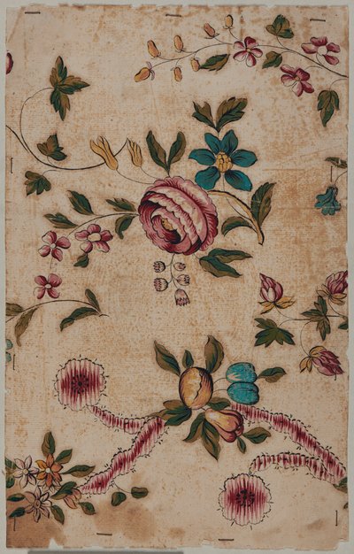 Design Drawing, late 18th century by French School