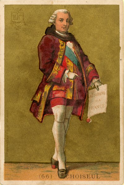 Duke of Choiseul by French School