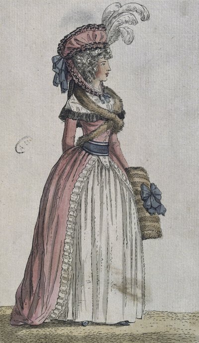 Female costume by French School