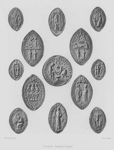 Franciscan Monastic Seals by French School