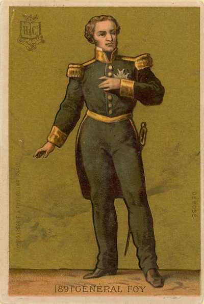 General Maximilien Sébastien Foy by French School