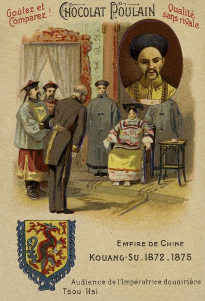 Guangxu Emperor of China by French School