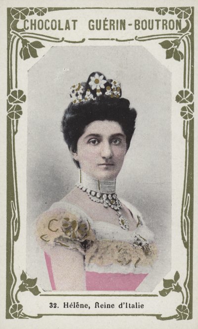 Helena, Queen of Italy by French School