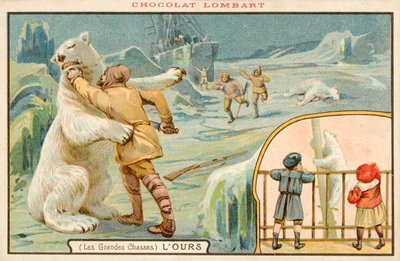 Hunting polar bears by French School