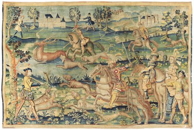 Hunting Tapestry, Possibly Paris, Early 16th Century by French School