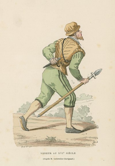 Huntsman, 16th Century by French School