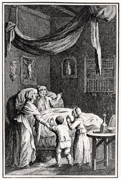 The Life of My Father (engraving) by French School