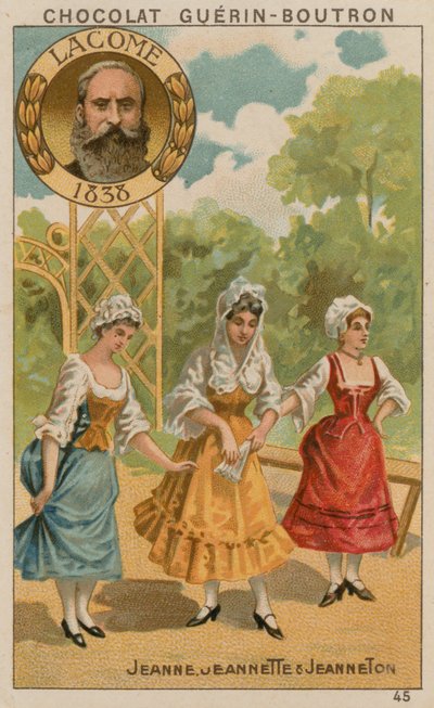 Jeanne, Jeannette and Jeanneton by French School