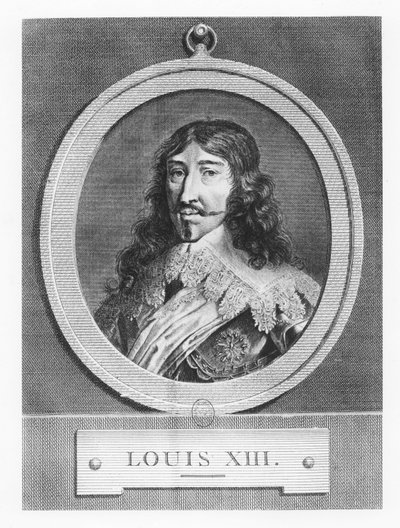 Louis XIII, King of France by French School